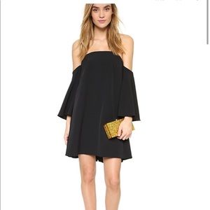 *last call!* Milly Italian Cady Off Shoulder Mini Dress